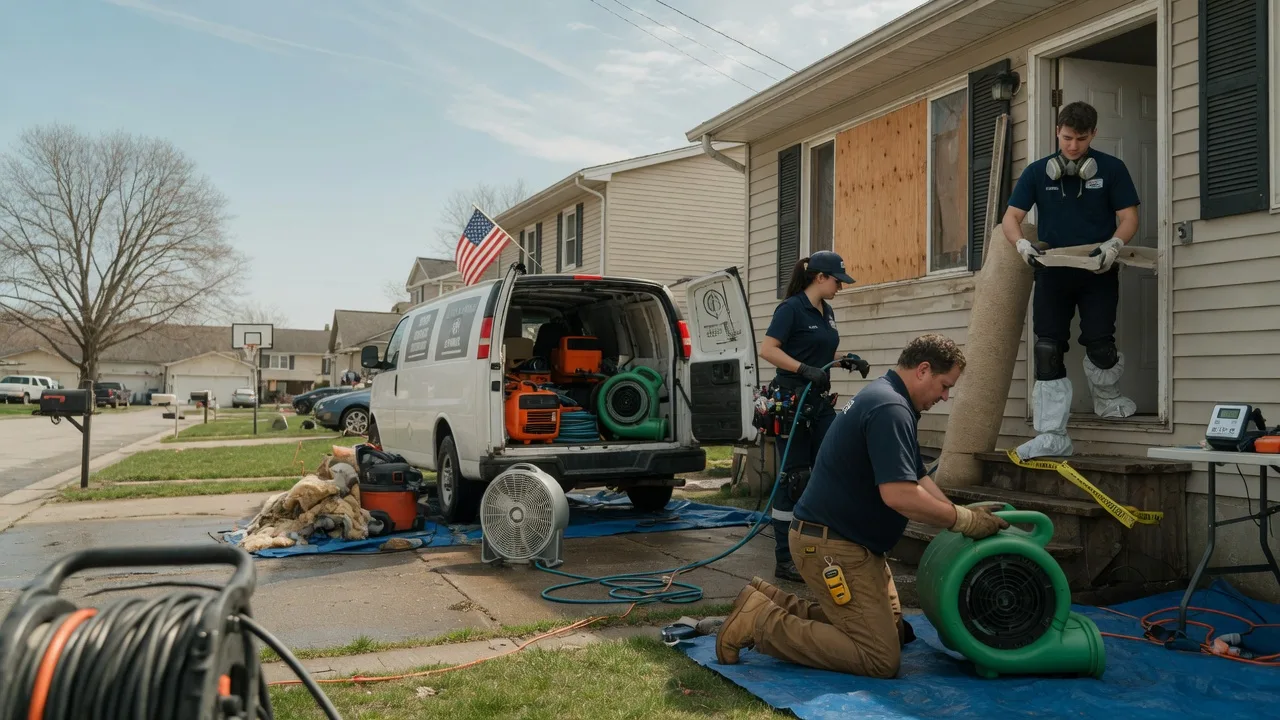 Water Damage Restoration in Bedford, VA near me